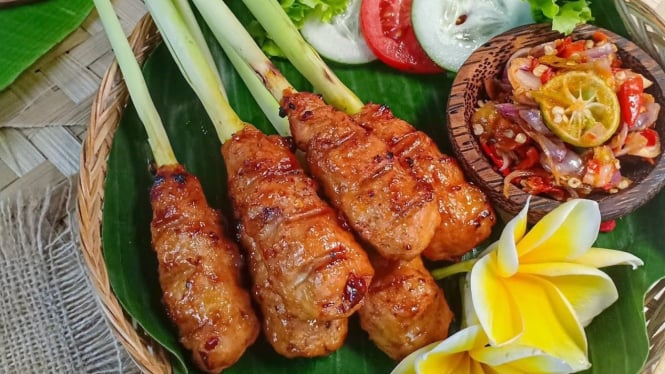 resep sate lilit ayam