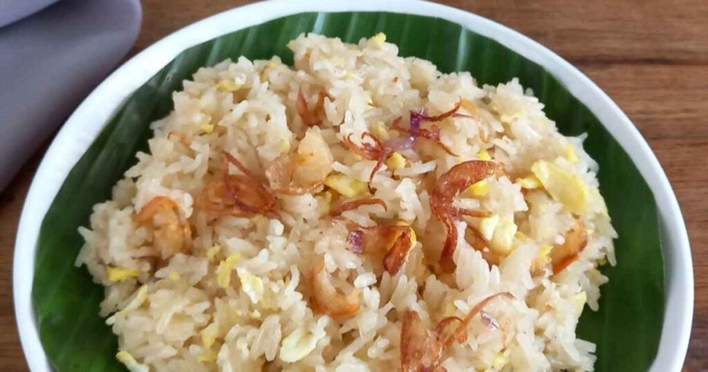 Ketan Teri Telur Palembang