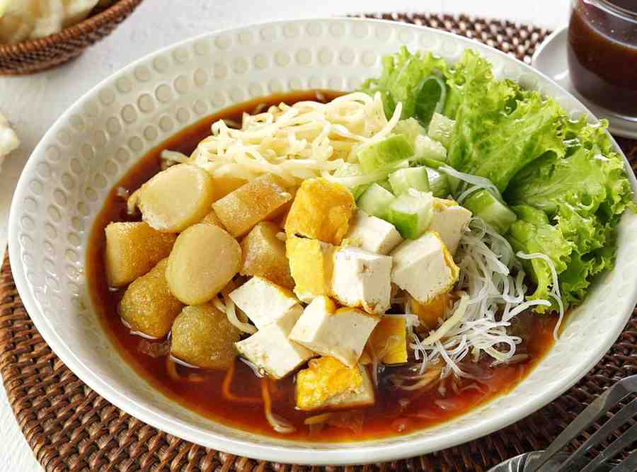 resep rujak mie Palembang