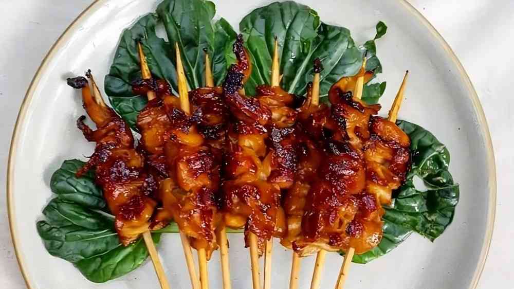 sate jamur tiram