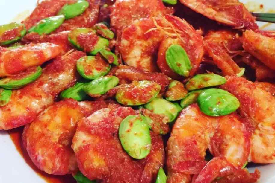 Balado Udang Pete