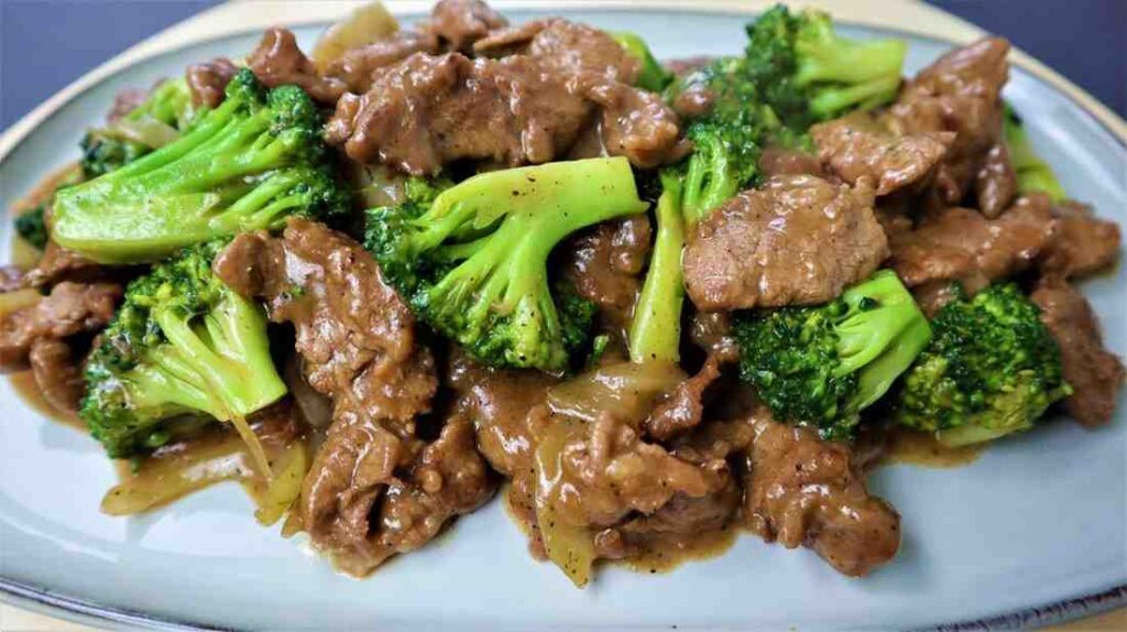 Tumis Daging Brokoli
