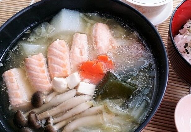 Salmon Misoshiru