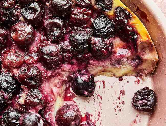 Clafoutis cherry