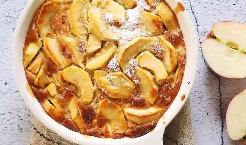 Clafoutis Apel